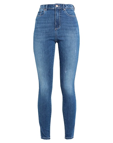 VERO MODA Denim pants Blue 44% Cotton, 31% Polyester, 20% Recycled polyester, 3% Viscose, 2% Elastane