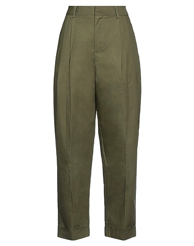 MAISON SCOTCH Casual trouser Military green 100% Cotton