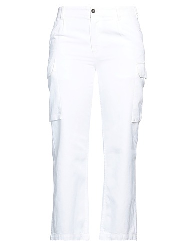 NILI LOTAN Cargo Bianco 64% Cotone, 36% Lino