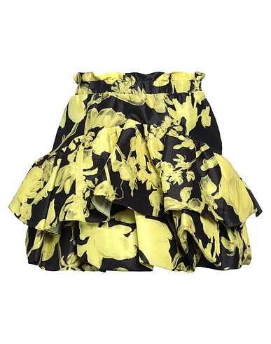 KIKA VARGAS Mini skirt Black 65% Polyester, 30% Nylon, 5% Elastane