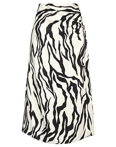 MAISON RABIH KAYROUZ Midi skirt Ivory 100% Viscose