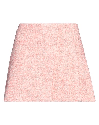MAJE Mini skirt Pink 40% Cotton, 30% Synthetic fibers, 12% Virgin Wool, 12% Viscose, 6% Other Fibres