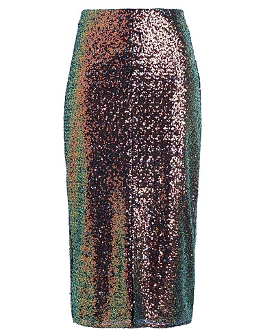 KARL LAGERFELD Midi skirt SEQUIN EVENING SKIRT
 Green 100% Recycled polyamide