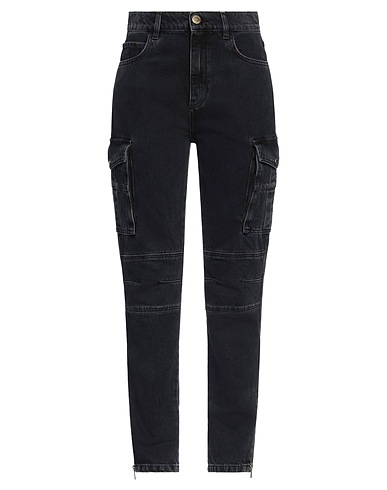 PINKO Denim pants Black 100% Cotton
