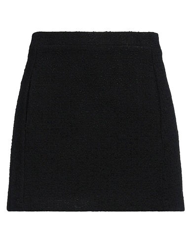 PINKO Mini skirt Black 54% Cotton, 26% Polyester, 20% Acrylic