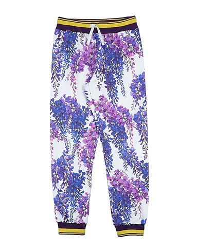 DOLCE&GABBANA Casual trouser White 100% Cotton, Elastane