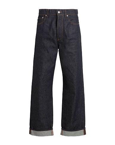 KENZO Denim trousers Blue 100% Cotton