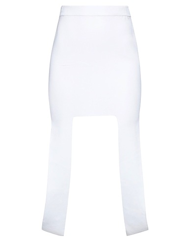 BOYAROVSKAYA Minigonna Bianco 86% Viscosa, 14% Poliestere