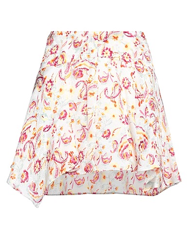 ISABEL MARANT Mini skirt Ivory 65% Viscose, 35% Silk