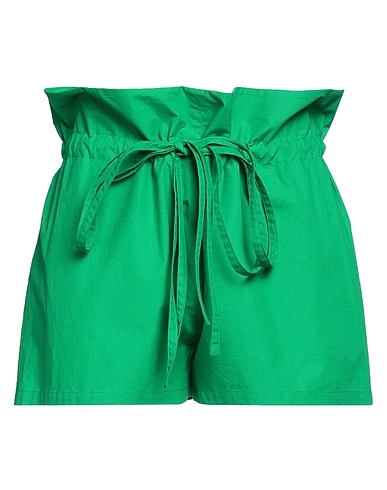 BENJAMIN BENMOYAL Shorts & Bermuda Green 100% Cotton