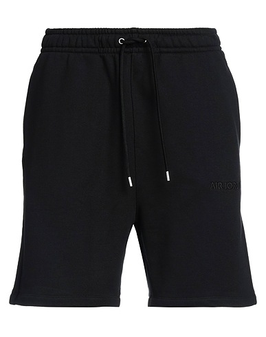 JORDAN Shorts & Bermuda Black 100% Cotton