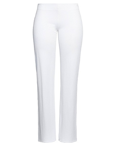 FISICO Pantalone Bianco 86% Poliammide, 14% Elastan