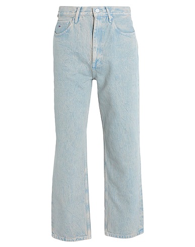 TOMMY JEANS Denim trousers Blue 100% Recycled cotton