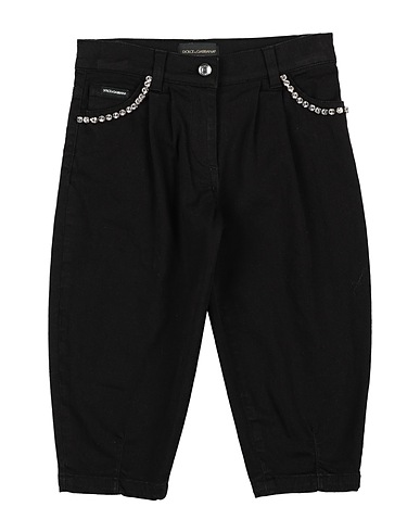 DOLCE&GABBANA Casual pants Black 98% Cotton, 2% Elastane