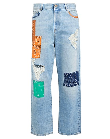 ALANUI Pantaloni jeans Blu 100% Cotone