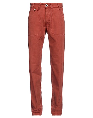 HARMONT & BLAINE Casual trouser Brick red 100% Cotton