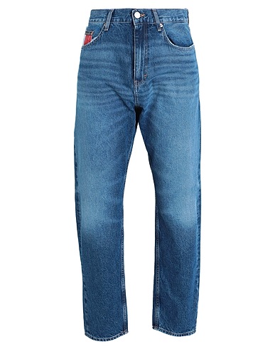 TOMMY JEANS Denim trousers Blue 80% Cotton, 20% Recycled cotton