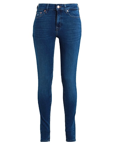 TOMMY JEANS Denim trousers Blue 92% Cotton, 6% Polyester, 2% Elastane