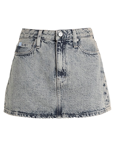CALVIN KLEIN JEANS Denim skirt 100% Cotton