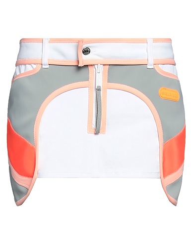 DSQUARED2 Mini skirt Grey 98% Cotton, 2% Elastane