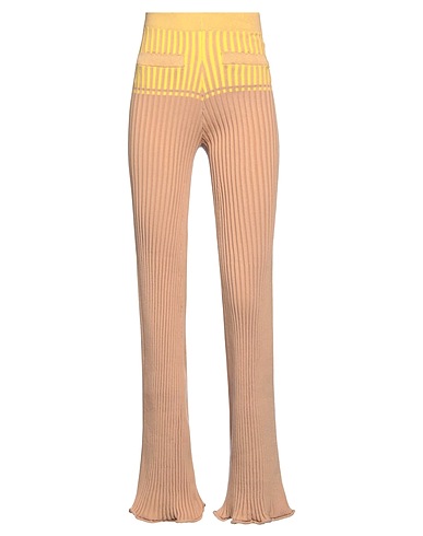 RABANNE Pantalone Cammello 88% Cotone, 11% Poliammide, 1% Elastan