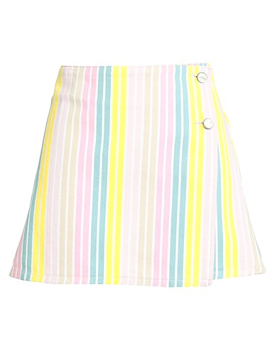 GANNI Denim skirt Light pink 100% Organic cotton