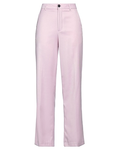 MAISON SCOTCH Casual trouser Mauve 63% Recycled polyester, 35% Viscose, 2% Elastane