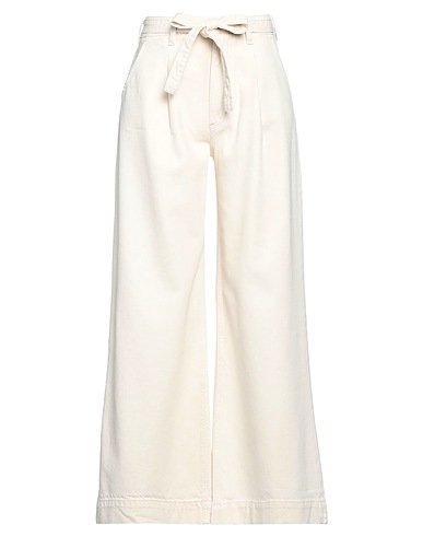 MAISON SCOTCH Pantalone Panna 67% Cotone, 33% Lyocell Tencel™