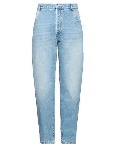 BALMAIN Denim trousers Blue 100% Cotton