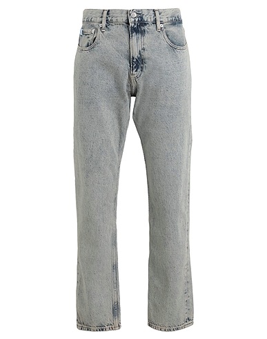 CALVIN KLEIN JEANS Denim trousers Blue 100% Cotton