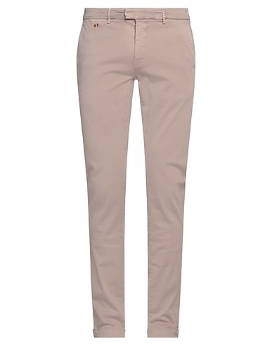 TRAMAROSSA Casual pants Taupe 87% Cotton, 9% Polyester, 4% Elastane