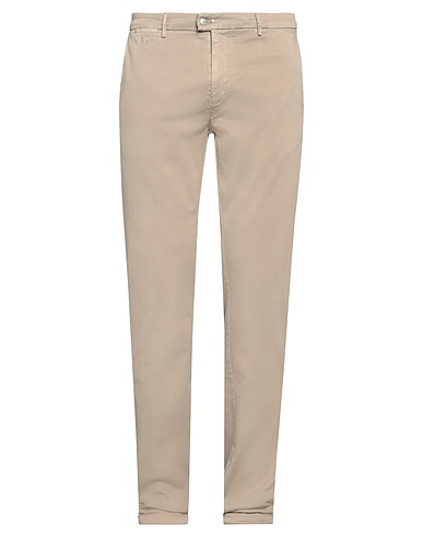 TRAMAROSSA Casual trouser Beige 87% Cotton, 9% Polyester, 4% Elastane