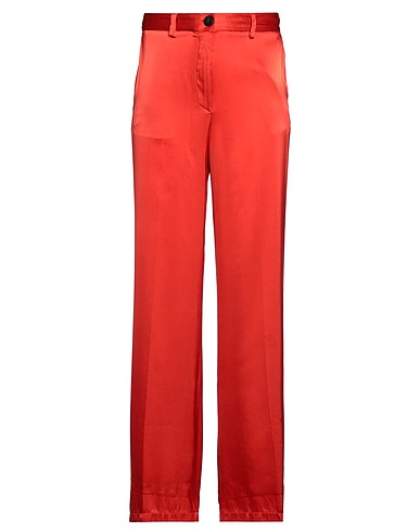 FORTE_FORTE Pantalone Arancione 96% Seta, 4% Elastan