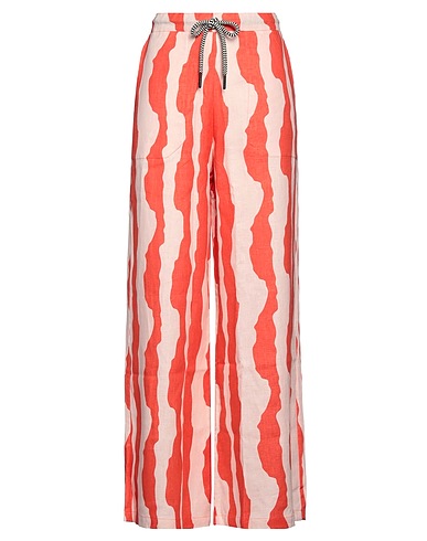 OAS Casual pants Red 100% Linen