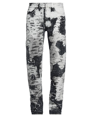 GIVENCHY Denim trousers Grey 100% Cotton