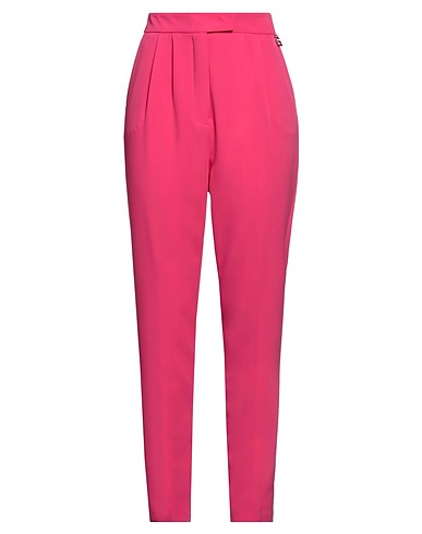GAëLLE Paris Casual pants Fuchsia 88% Polyester, 12% Elastane