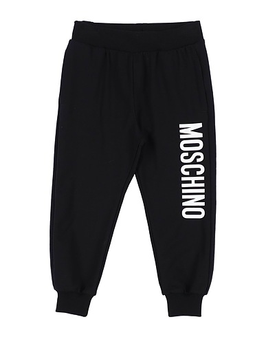 MOSCHINO KID Casual pants PANTALONE LUNGO
 Black 95% Cotton, 5% Elastane