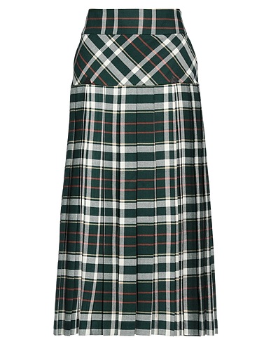 DSQUARED2 Midi-Rock Grün 60% Wolle, 40% Baumwolle