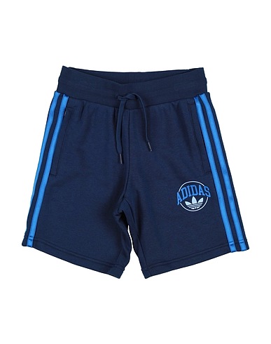 ADIDAS ORIGINALS Shorts & Bermuda SHORTS  Navy blue 70% Cotton, 30% Recycled polyester