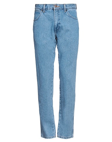 WRANGLER Denim trousers Blue 100% Cotton