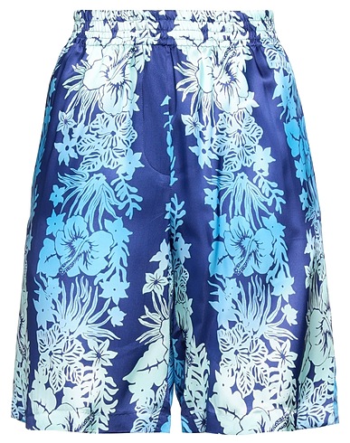 SANDRO Shorts & Bermuda Blue 100% Viscose