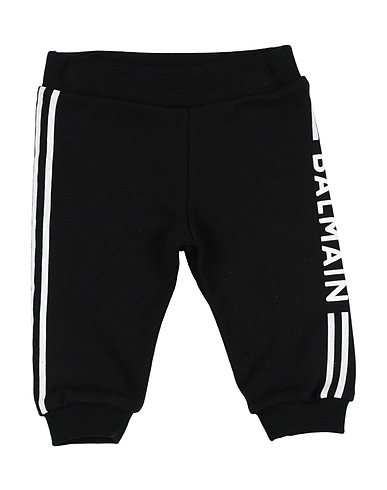 BALMAIN Pantalone Nero 100% Cotone