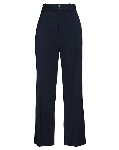 SANDRO Pantalone Blu notte 69% Poliestere, 30% Viscosa, 1% Elastan