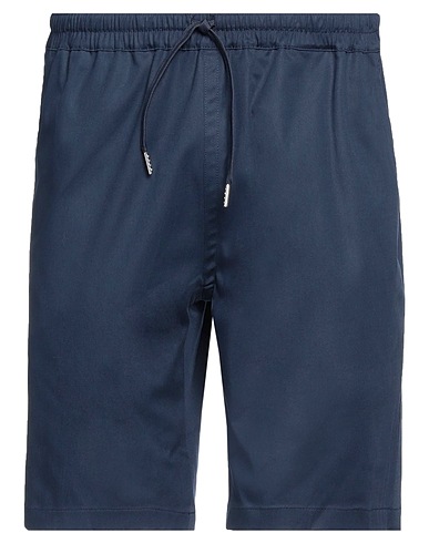 SANDRO Shorts & Bermuda Navy blue 63% Cotton, 35% Lyocell, 2% Elastane