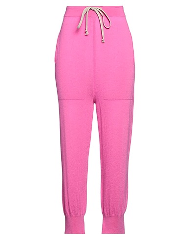 RICK OWENS Casual trouser Fuchsia 100% Cashmere