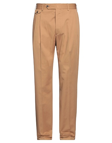LARDINI Casual trouser Sand 97% Cotton, 3% Elastane
