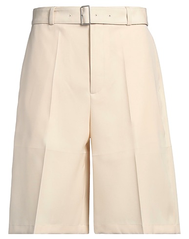 JIL SANDER Shorts & Bermuda Ivory 100% Wool