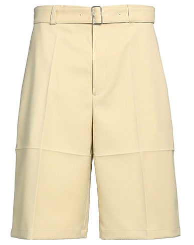 JIL SANDER Shorts & Bermuda Beige 100% Wool