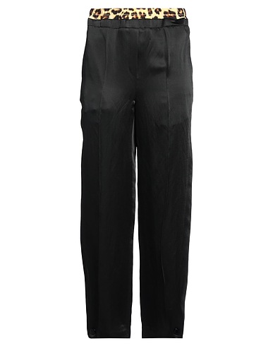 SANDRO Casual trouser Black 52% Viscose, 48% Linen