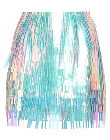DOLCE&GABBANA Mini skirt Turquoise 100% Polyester